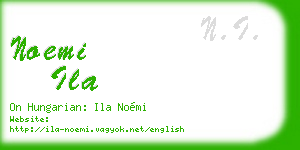 noemi ila business card